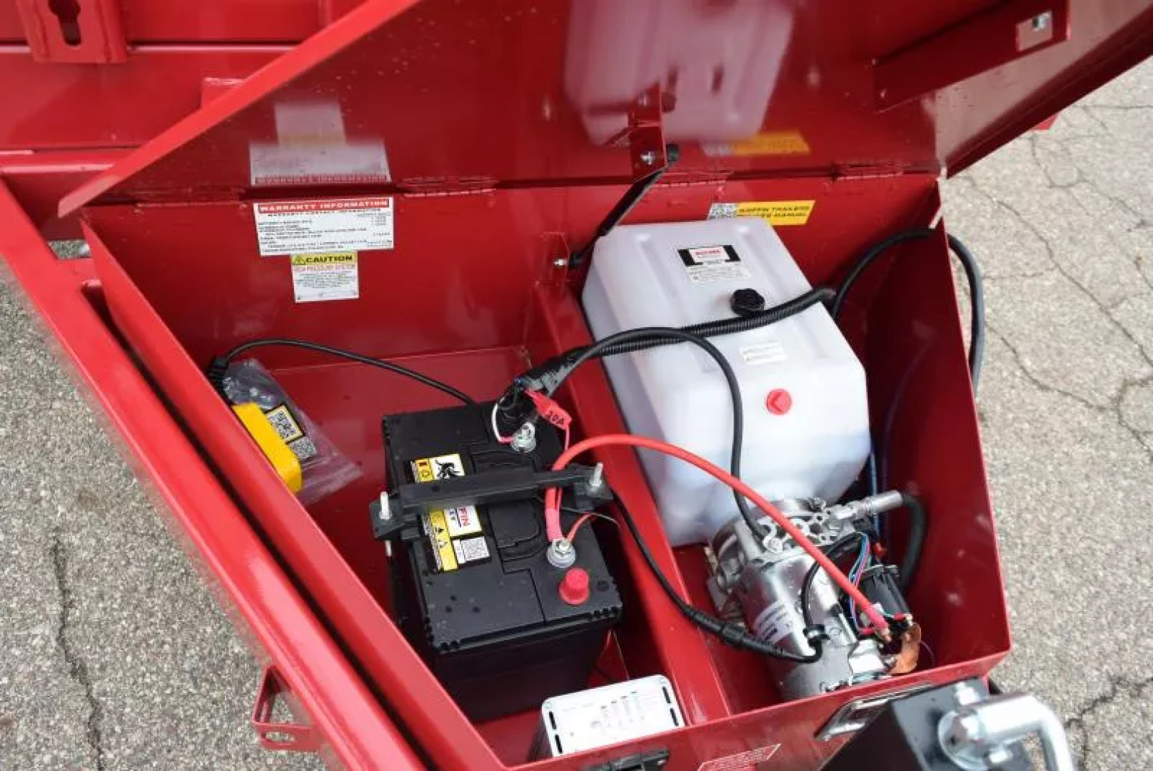 New GRIFFIN 7x14 14K DUMP TRAILER w/ TELESCOPING CYLINDER