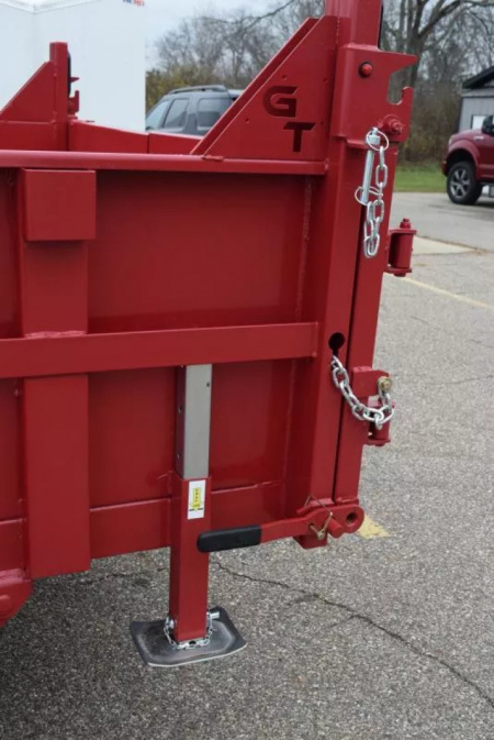 New GRIFFIN 7x14 14K DUMP TRAILER w/ TELESCOPING CYLINDER