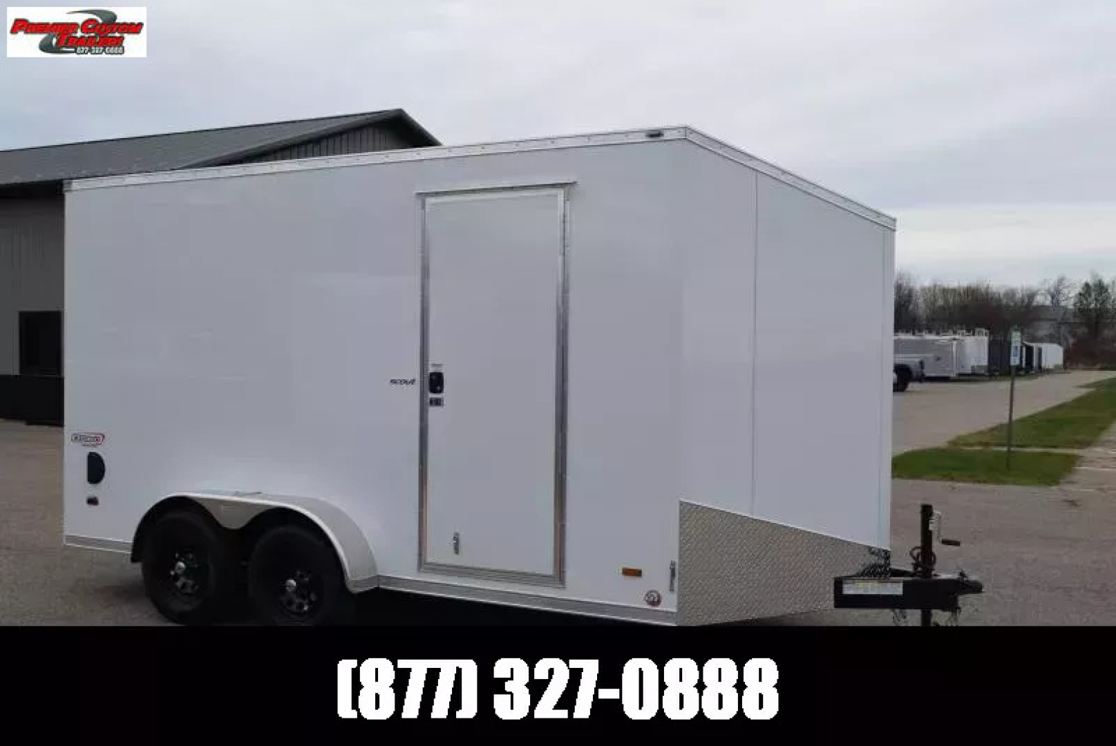 New BRAVO 7x14 SCOUT ENCLOSED CARGO TRAILER - .080 POLYCORE EXTERIOR SKIN