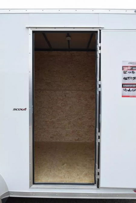 New BRAVO 7x14 SCOUT ENCLOSED CARGO TRAILER - .080 POLYCORE EXTERIOR SKIN