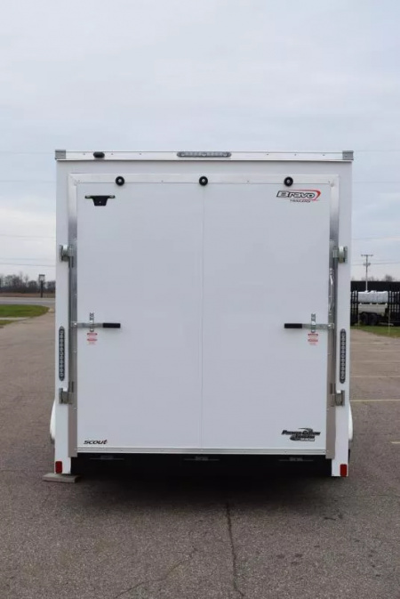 New BRAVO 7x14 SCOUT ENCLOSED CARGO TRAILER - .080 POLYCORE EXTERIOR SKIN