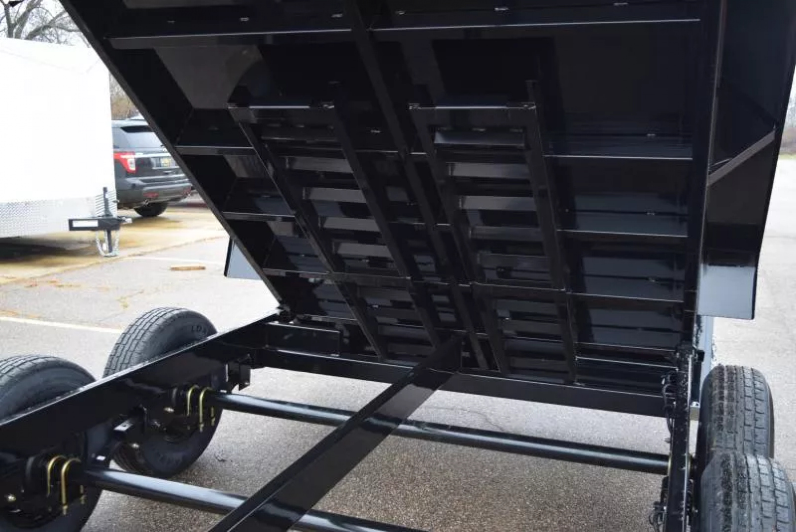 New GRIFFIN 7x14 14K DUMP TRAILER w/ 48" SIDES AND TELESCOPING CYLINDER