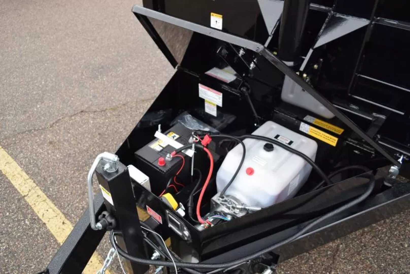 New GRIFFIN 7x14 14K DUMP TRAILER w/ 48" SIDES AND TELESCOPING CYLINDER