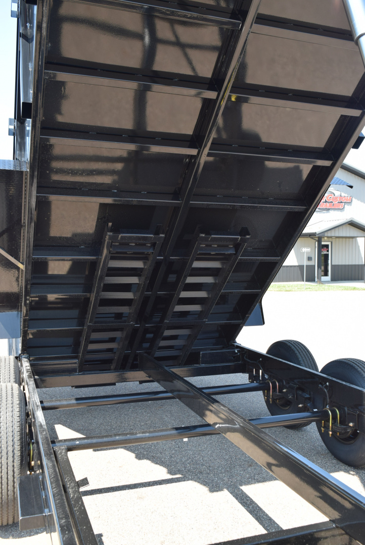 New GRIFFIN 7x14 14K DUMP TRAILER w/ 48" SIDES AND TELESCOPING CYLINDER