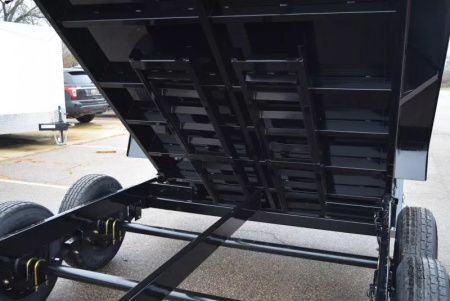 New GRIFFIN 7x14 14K DUMP TRAILER w/ 48" SIDES AND TELESCOPING CYLINDER