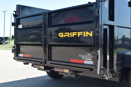 New GRIFFIN 7x14 14K DUMP TRAILER w/ 48" SIDES AND TELESCOPING CYLINDER