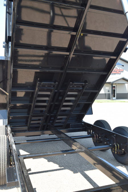 New GRIFFIN 7x14 14K DUMP TRAILER w/ 48" SIDES AND TELESCOPING CYLINDER