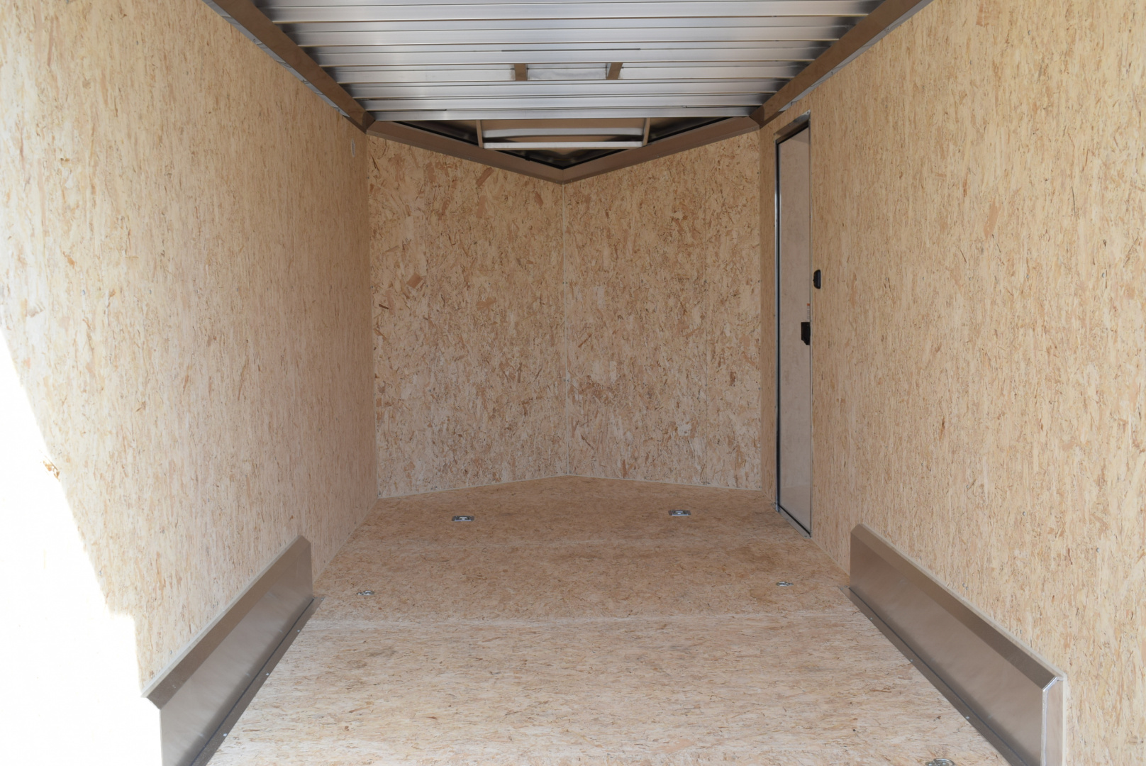 New ATC 7.5x16 STO 400 ALUMINUM CARGO TRAILER w/ BLACK TRIM PACKAGE