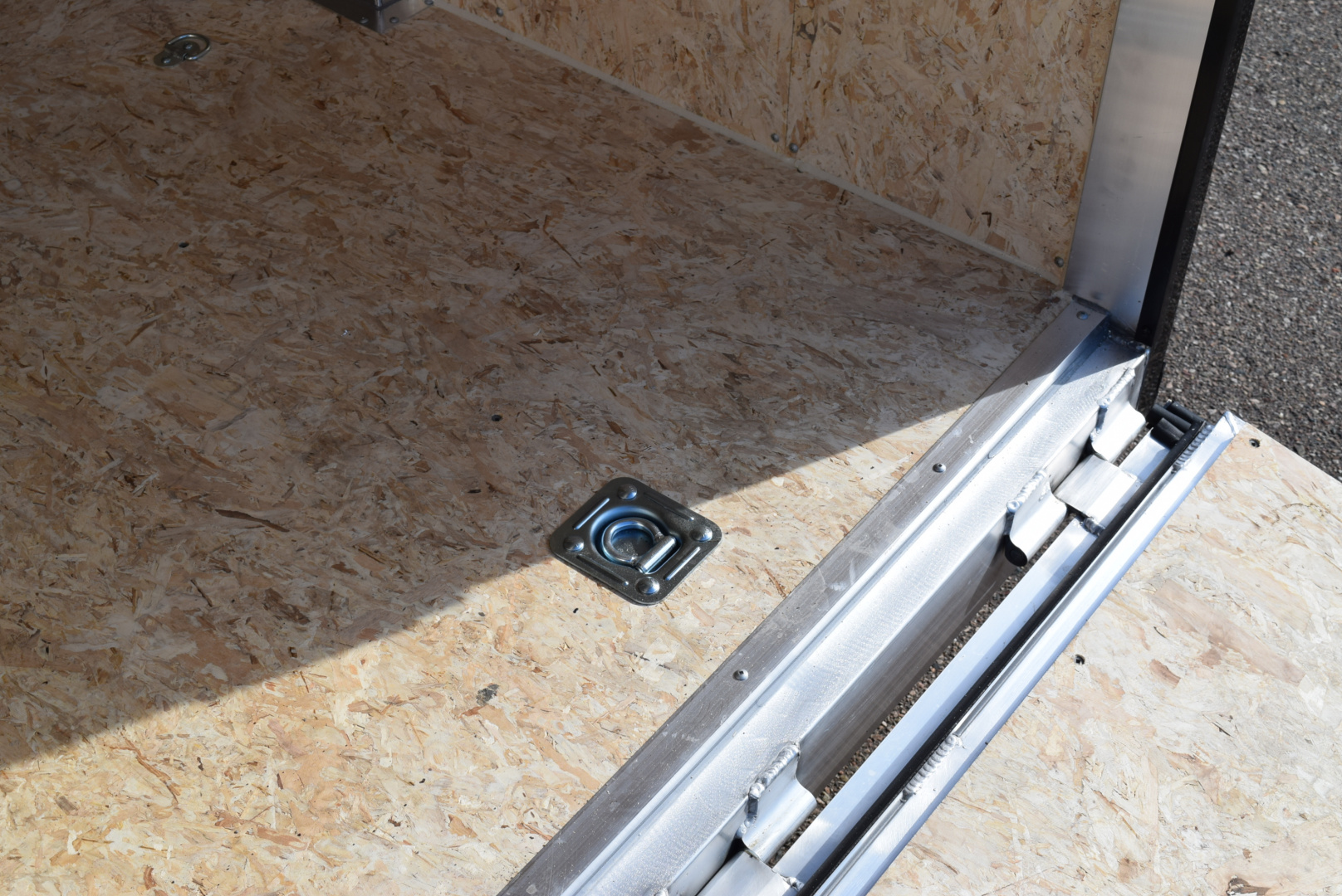 New ATC 7.5x16 STO 400 ALUMINUM CARGO TRAILER w/ BLACK TRIM PACKAGE