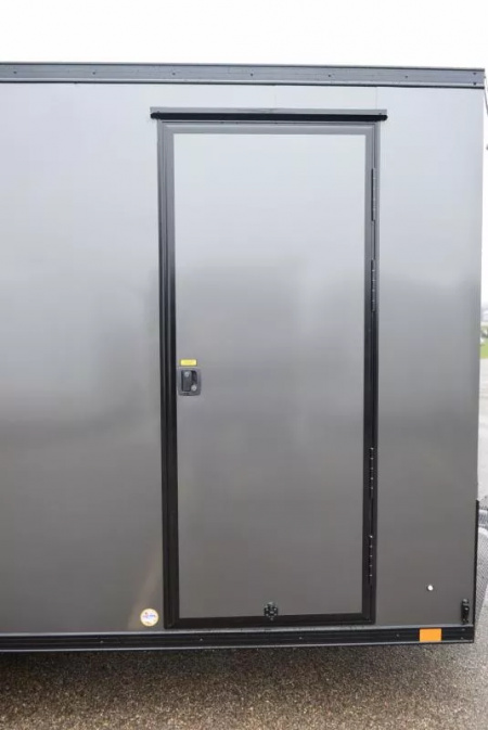 New ATC 7.5x16 STO 400 ALUMINUM CARGO TRAILER w/ BLACK TRIM PACKAGE