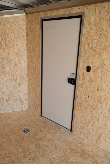 New ATC 7.5x16 STO 400 ALUMINUM CARGO TRAILER w/ BLACK TRIM PACKAGE