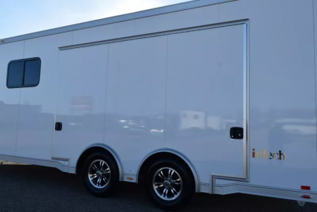 New INTECH 8.5x18+6 ALLSPORT SNOW/ATV/UTV/ COMBO CAR HAULER w/ ESCAPE DOOR