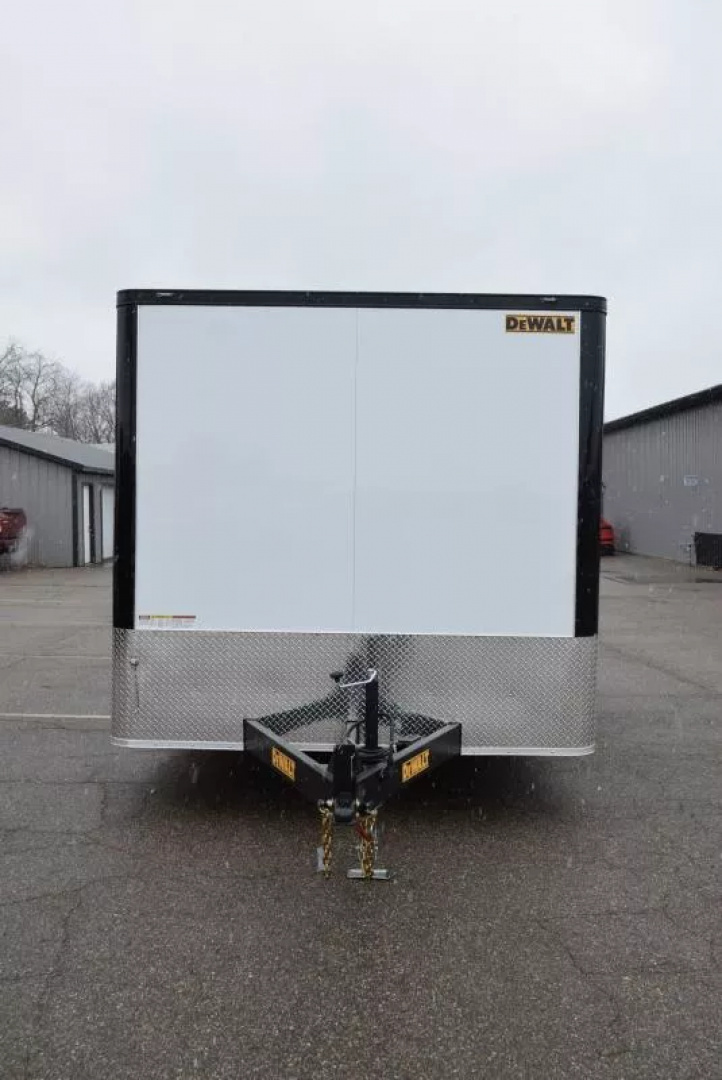 New DEWALT 8.5x16 CONTRACTOR TRAILER - .080 POLYCOR SKIN