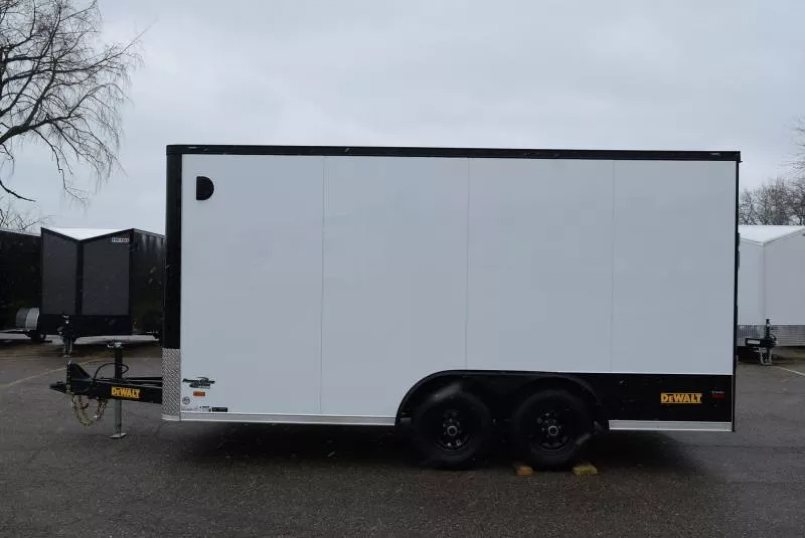 New DEWALT 8.5x16 CONTRACTOR TRAILER - .080 POLYCOR SKIN