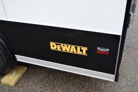 New DEWALT 8.5x16 CONTRACTOR TRAILER - .080 POLYCOR SKIN