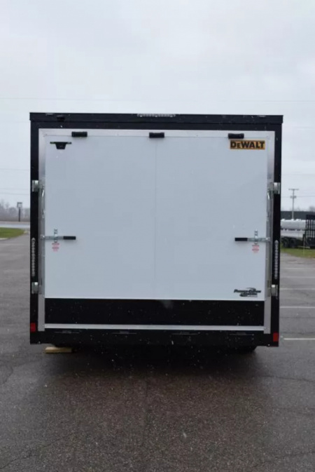New DEWALT 8.5x16 CONTRACTOR TRAILER - .080 POLYCOR SKIN