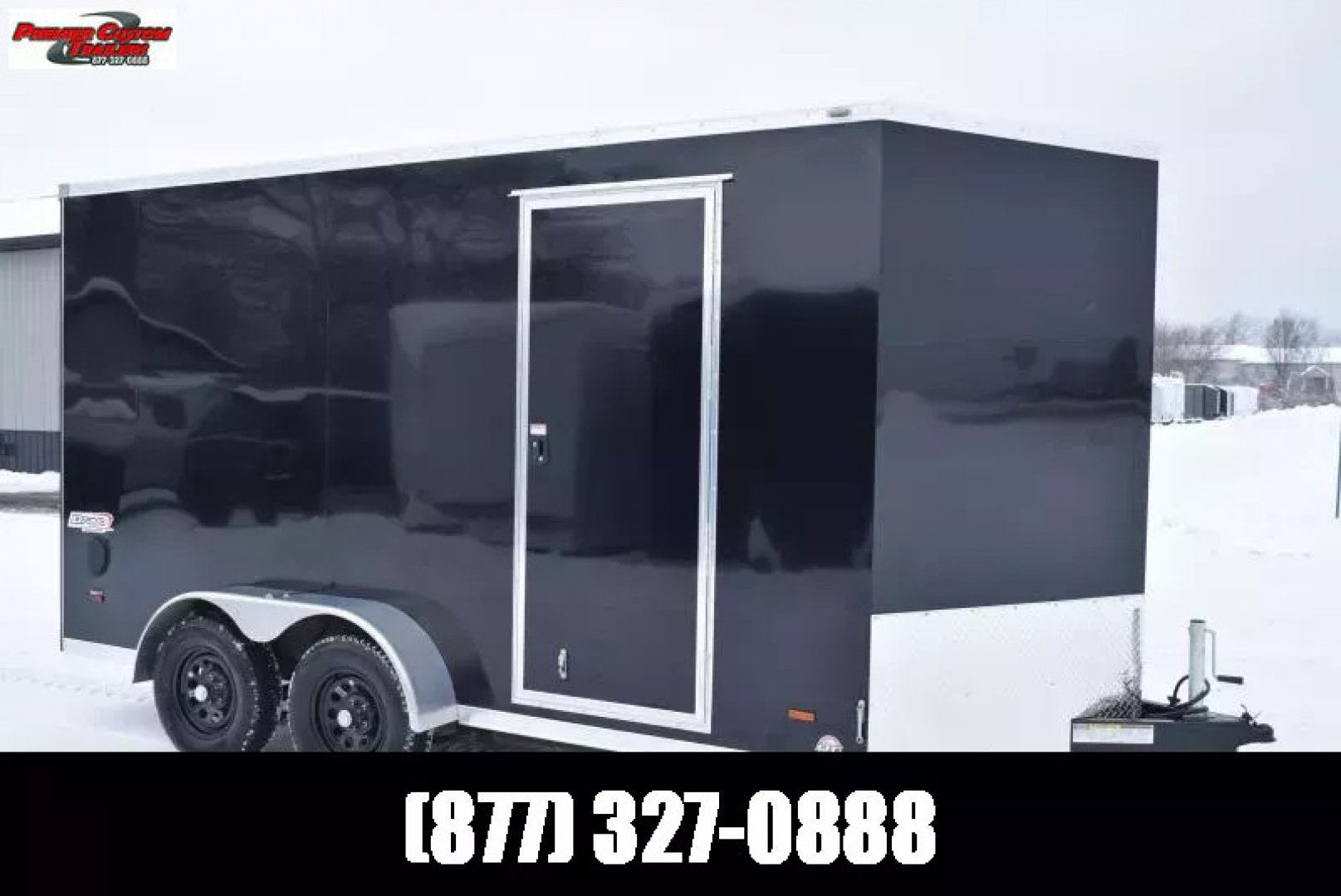 New BRAVO 7x14 SCOUT ENCLOSED CARGO TRAILER