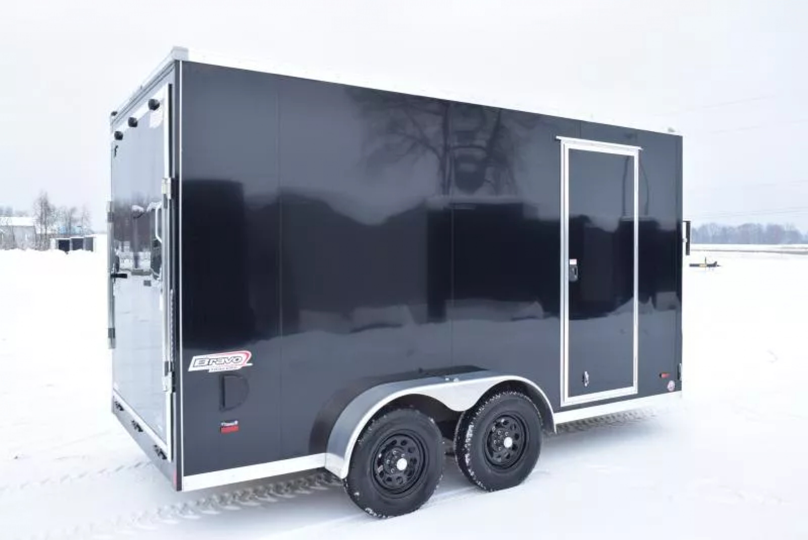 New BRAVO 7x14 SCOUT ENCLOSED CARGO TRAILER
