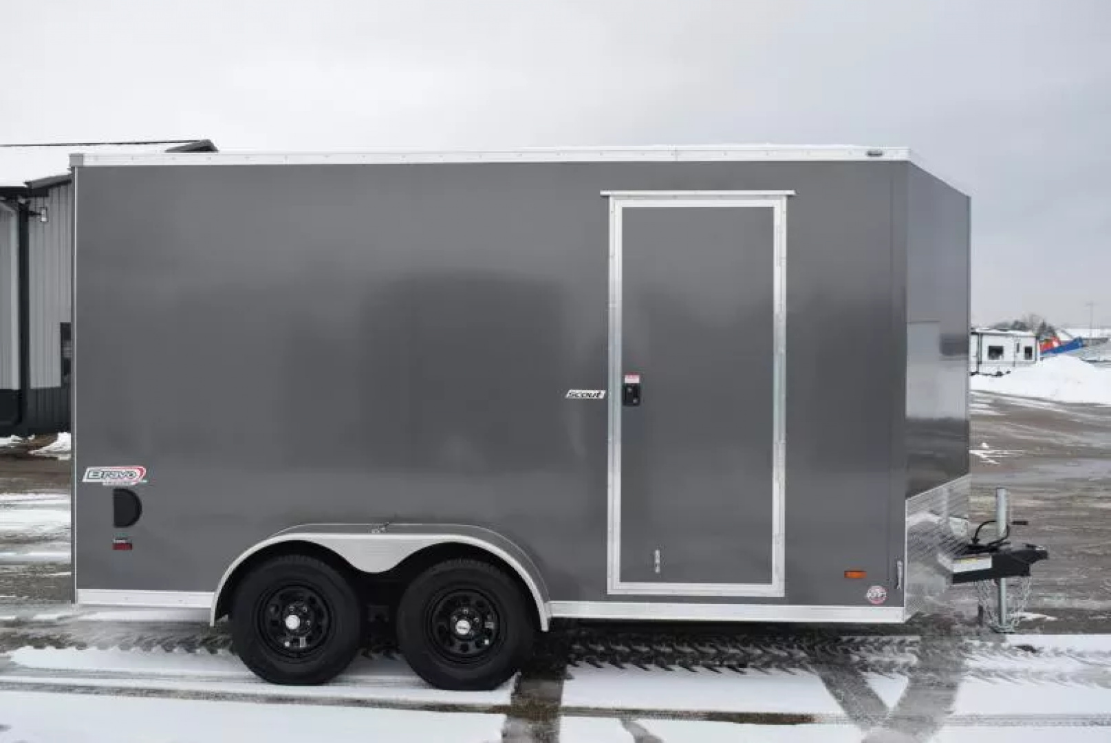 New BRAVO 7x14 SCOUT ENCLOSED CARGO TRAILER