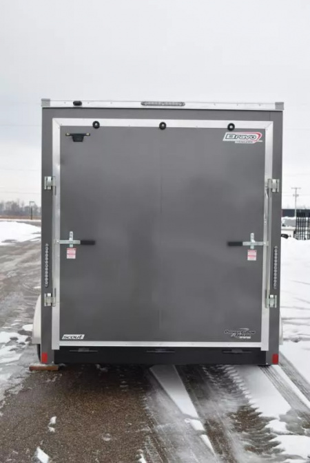 New BRAVO 7x14 SCOUT ENCLOSED CARGO TRAILER