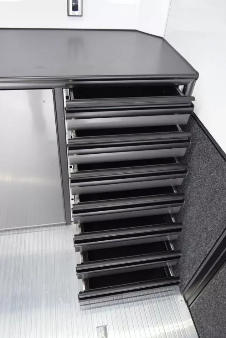 New INTECH 8.5x24 LITE SERIES ALL ALUMINUM RACE HAULER