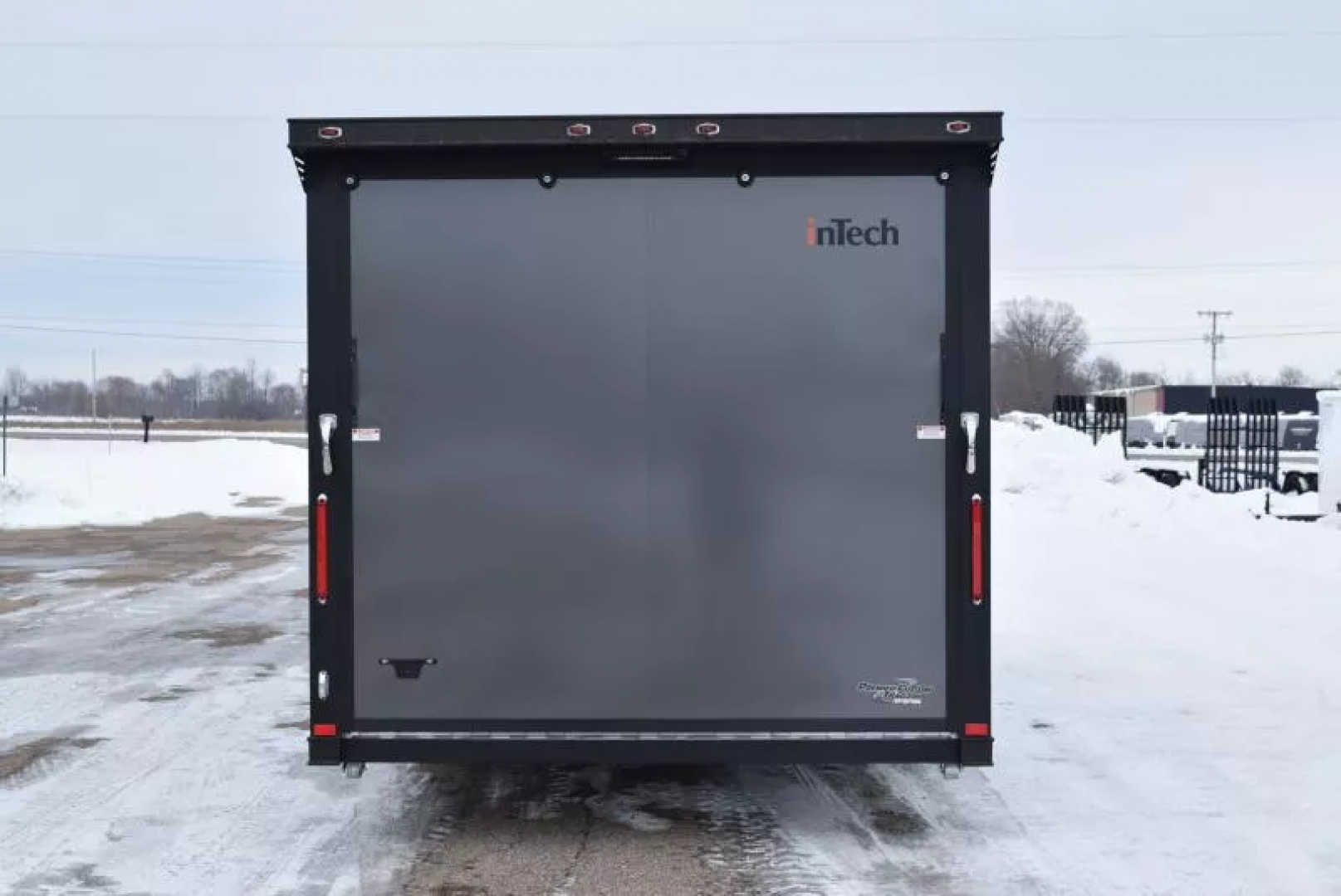 New INTECH 8.5x24 LITE SERIES ALL ALUMINUM RACE HAULER