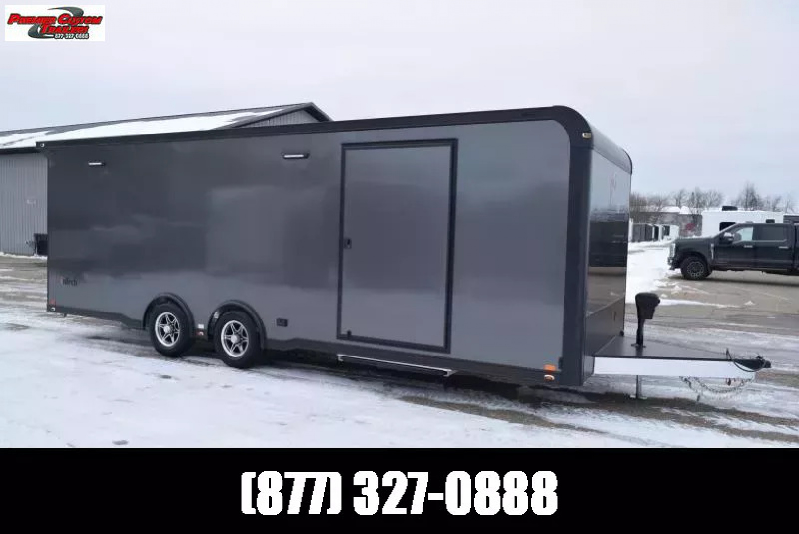 New INTECH 8.5x24 LITE SERIES ALL ALUMINUM RACE HAULER