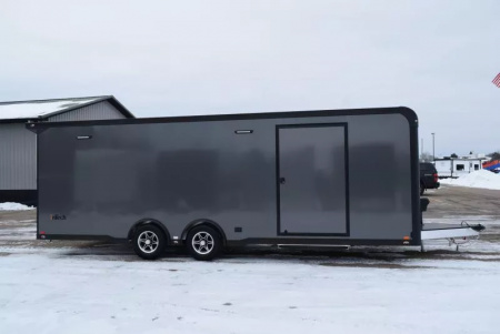 New INTECH 8.5x24 LITE SERIES ALL ALUMINUM RACE HAULER
