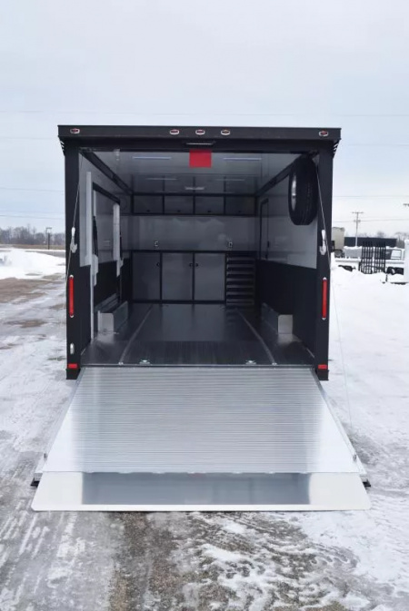 New INTECH 8.5x24 LITE SERIES ALL ALUMINUM RACE HAULER
