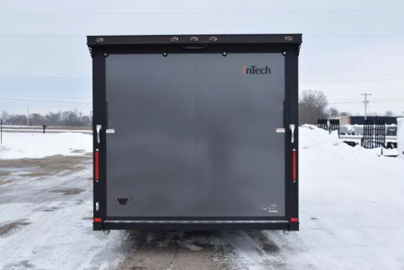 New INTECH 8.5x24 LITE SERIES ALL ALUMINUM RACE HAULER