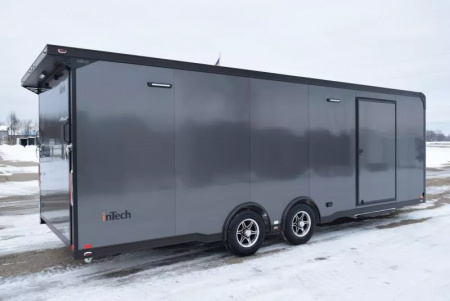 New INTECH 8.5x24 LITE SERIES ALL ALUMINUM RACE HAULER