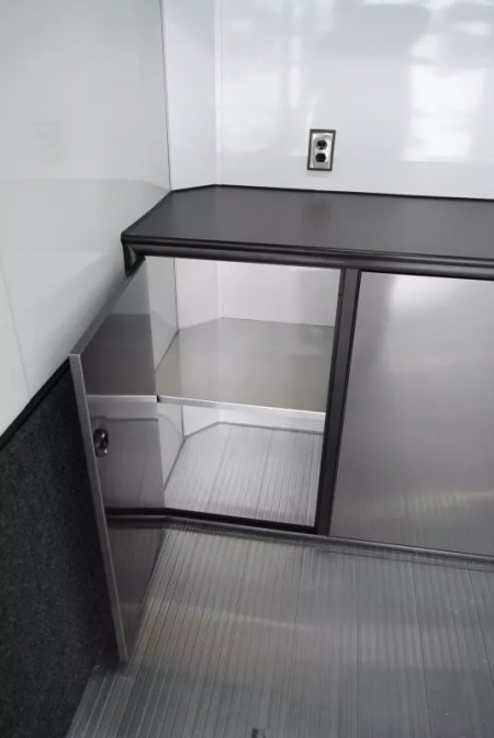 New INTECH 8.5x24 LITE SERIES ALL ALUMINUM RACE HAULER