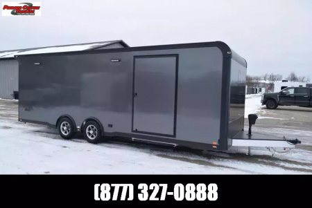 New INTECH 8.5x24 LITE SERIES ALL ALUMINUM RACE HAULER