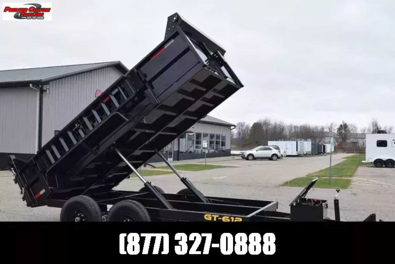 New GRIFFIN 6 X 12 10K Low Pro Dump Trailer