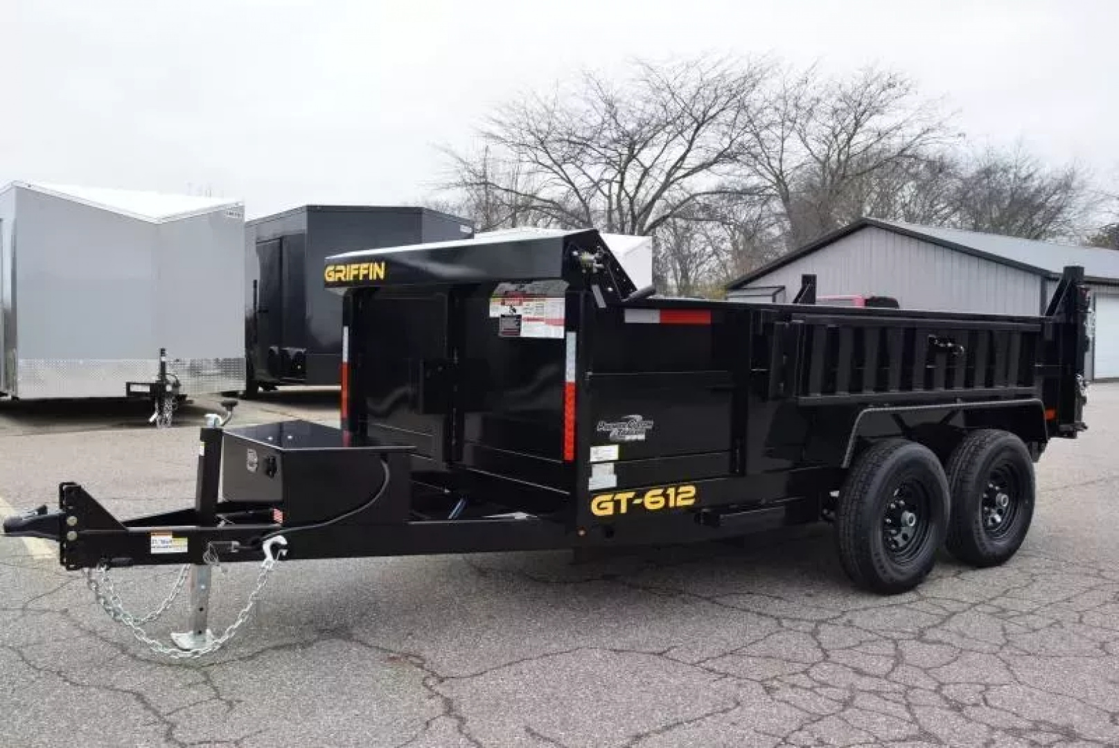 New GRIFFIN 6 X 12 10K Low Pro Dump Trailer