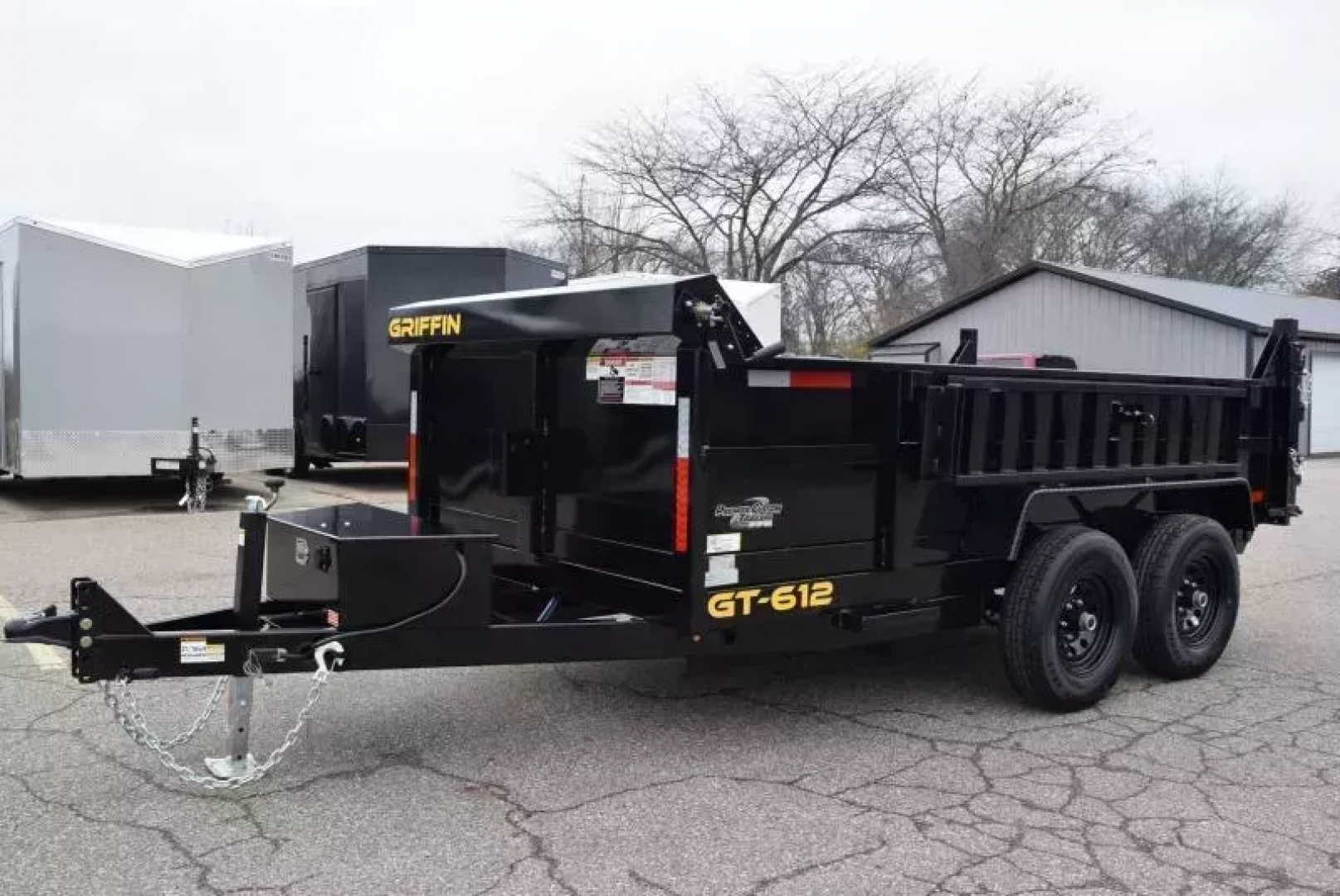 New GRIFFIN 6 X 12 10K Low Pro Dump Trailer