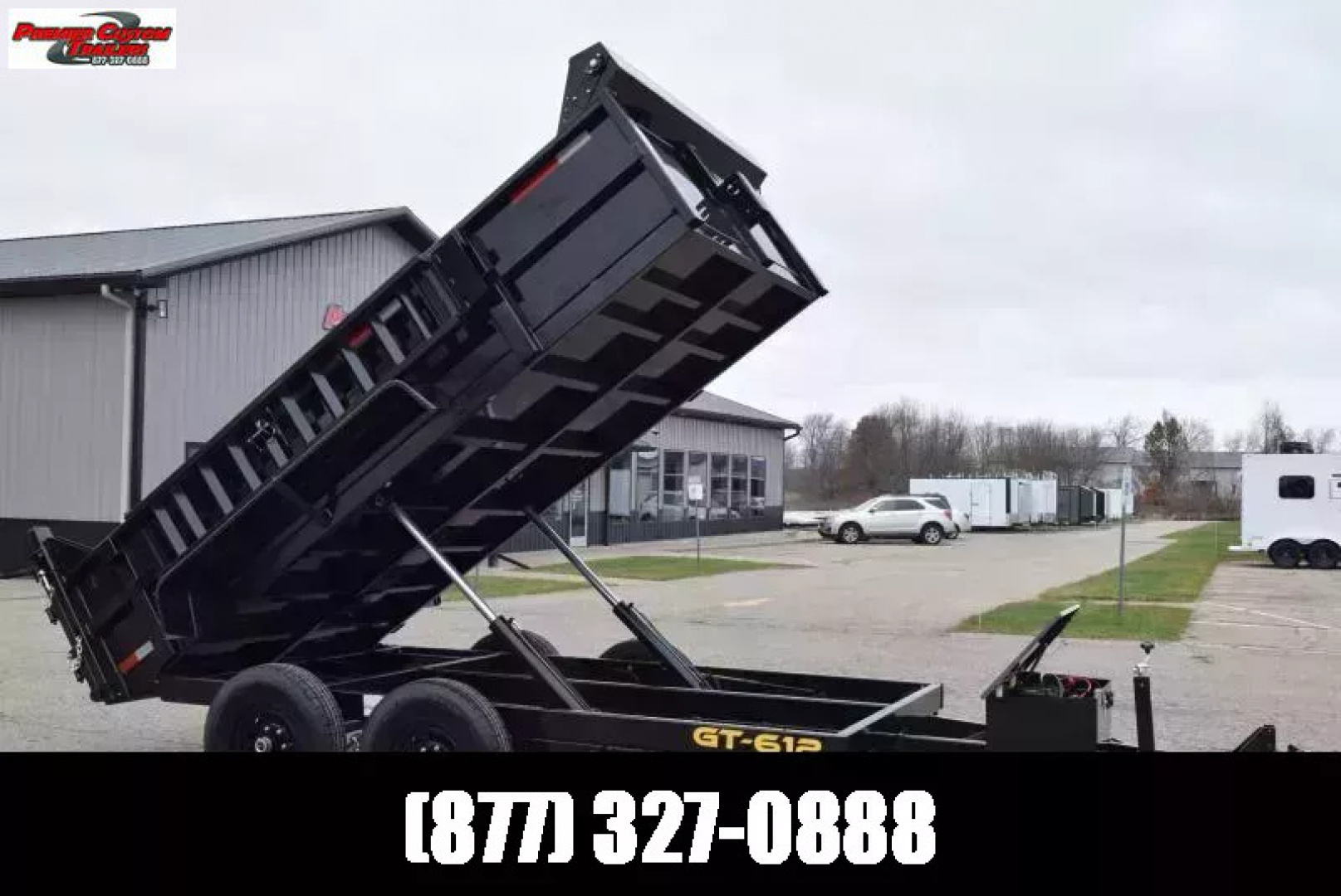 New GRIFFIN 6 X 12 10K Low Pro Dump Trailer
