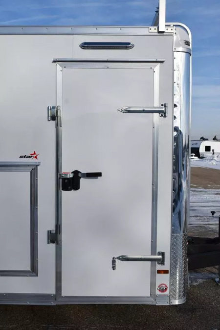 New BRAVO STAR 8.5x16 PRO SERIES CONTRACTOR TRAILER w/ REAR DOUBLE DOORS