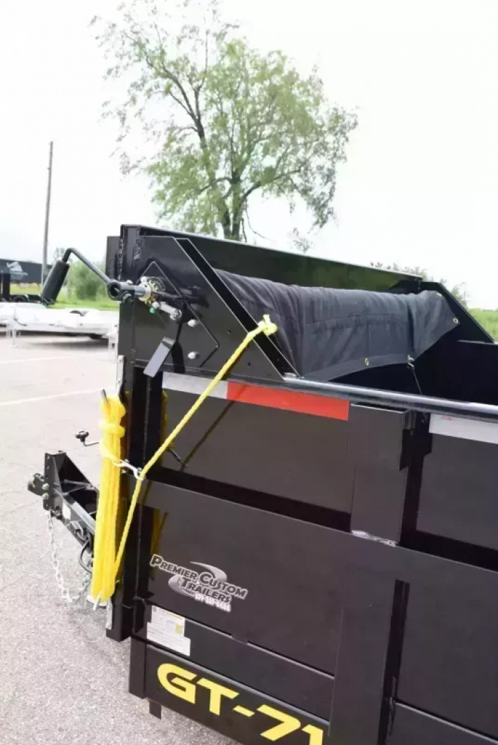 New GRIFFIN 7x14 14K DUMP TRAILER w/ TELESCOPING CYLINDER