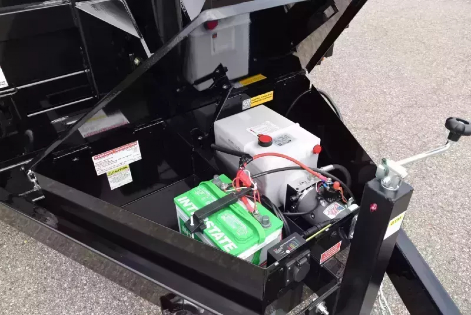 New GRIFFIN 7x14 14K DUMP TRAILER w/ TELESCOPING CYLINDER