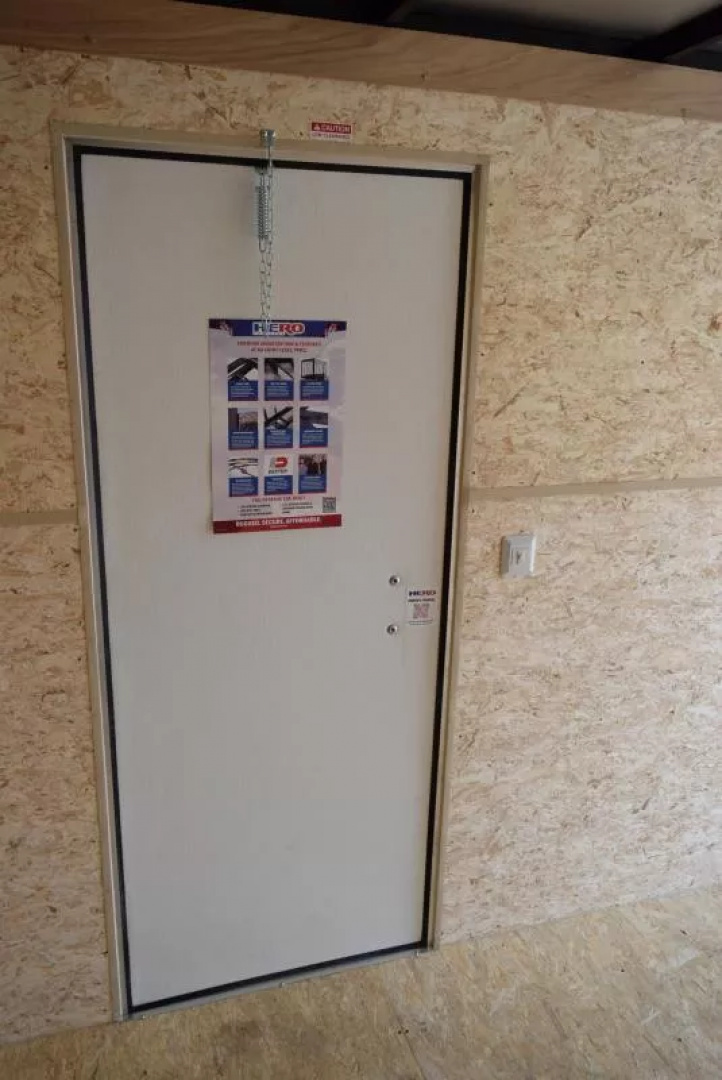 New BRAVO HERO 7x16 ENCLOSED CARGO TRAILER - .080 POLYCOR EXTERIOR