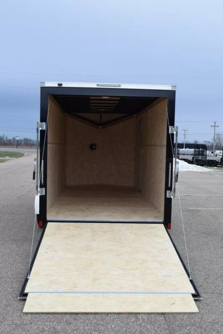 New BRAVO HERO 7x16 ENCLOSED CARGO TRAILER - .080 POLYCOR EXTERIOR