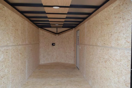 New BRAVO HERO 7x16 ENCLOSED CARGO TRAILER - .080 POLYCOR EXTERIOR