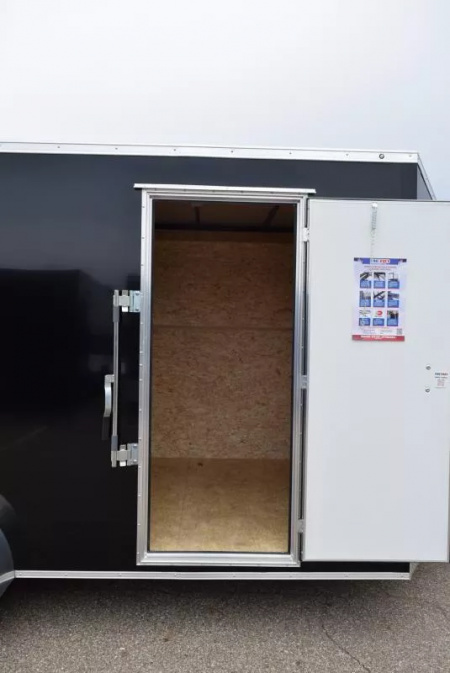 New BRAVO HERO 7x16 ENCLOSED CARGO TRAILER - .080 POLYCOR EXTERIOR