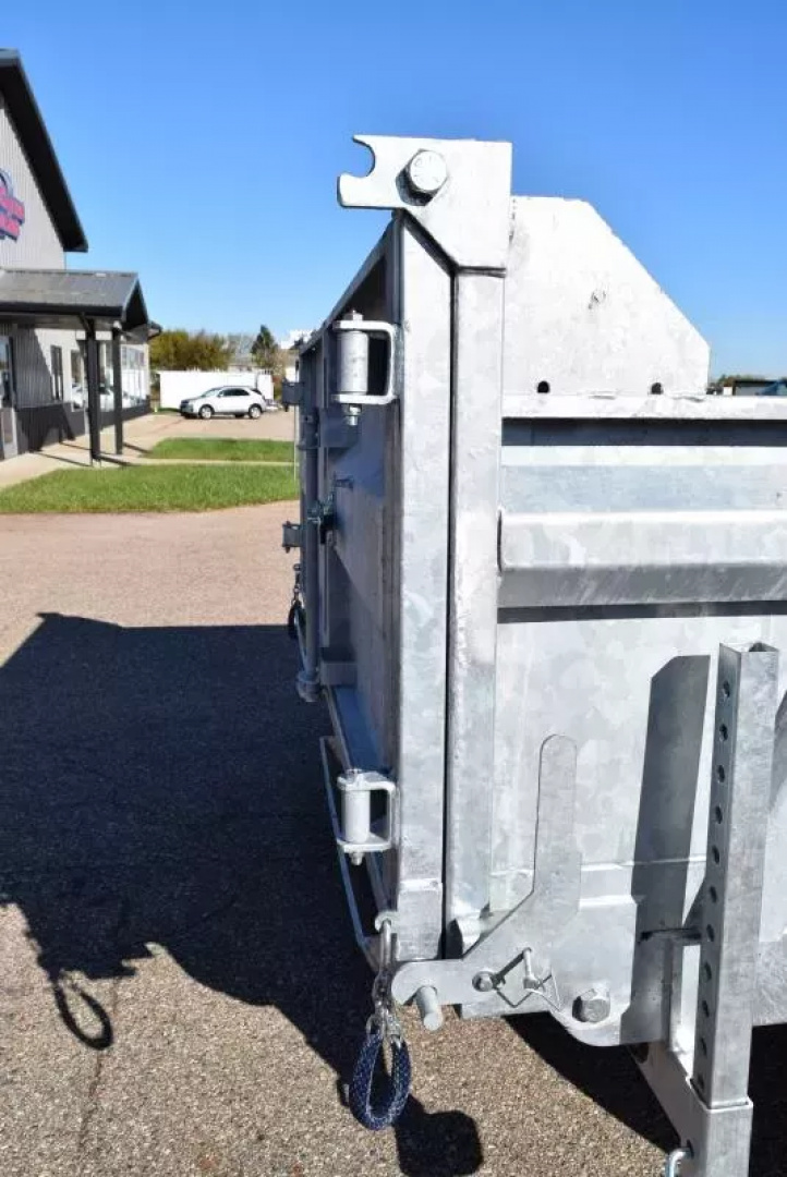 New BND 7x14 14K GALVANIZED DUMP TRAILER