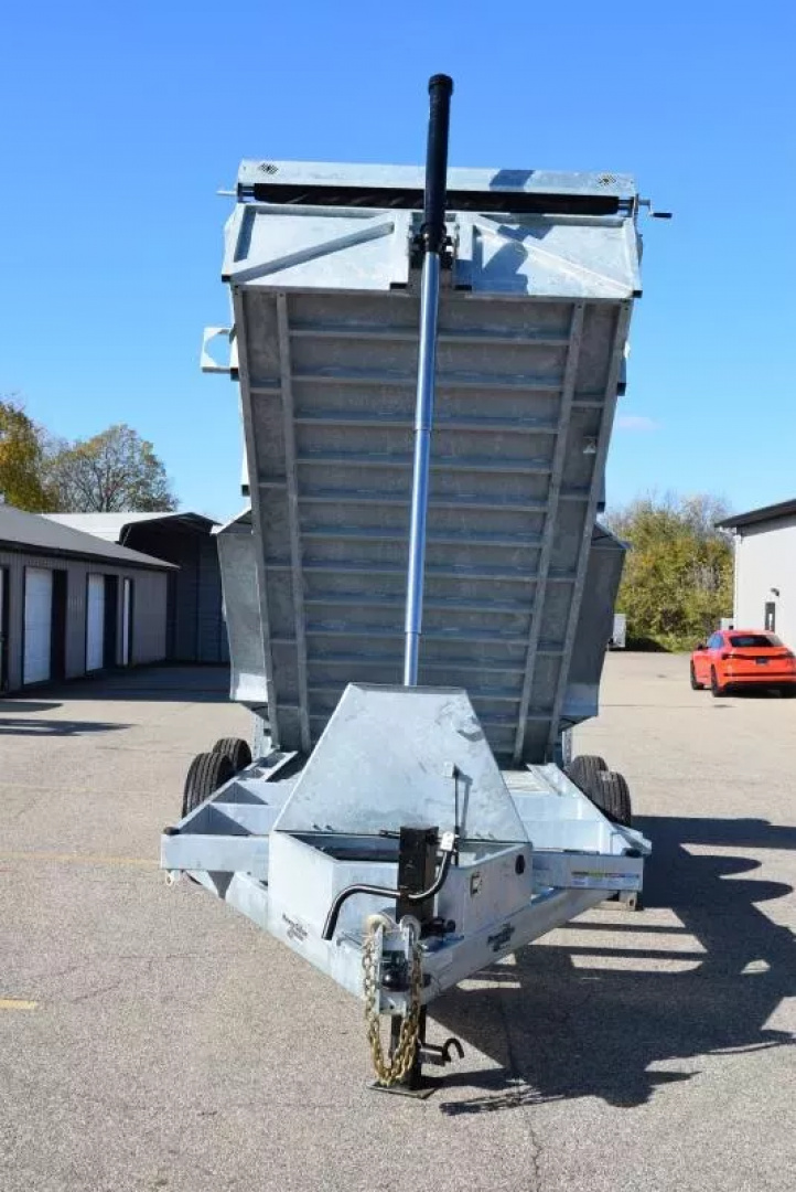 New BND 7x14 14K GALVANIZED DUMP TRAILER