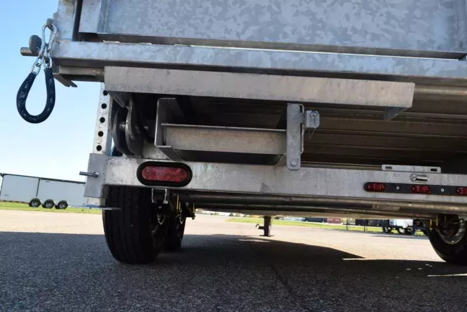 New BND 7x14 14K GALVANIZED DUMP TRAILER