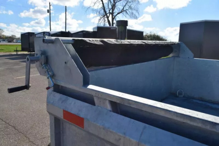 New BND 7x14 14K GALVANIZED DUMP TRAILER