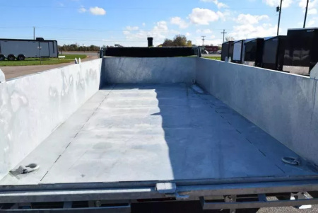 New BND 7x14 14K GALVANIZED DUMP TRAILER