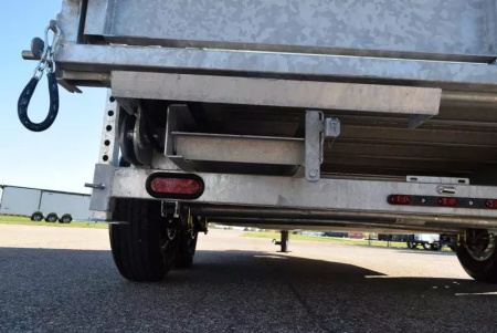 New BND 7x14 14K GALVANIZED DUMP TRAILER